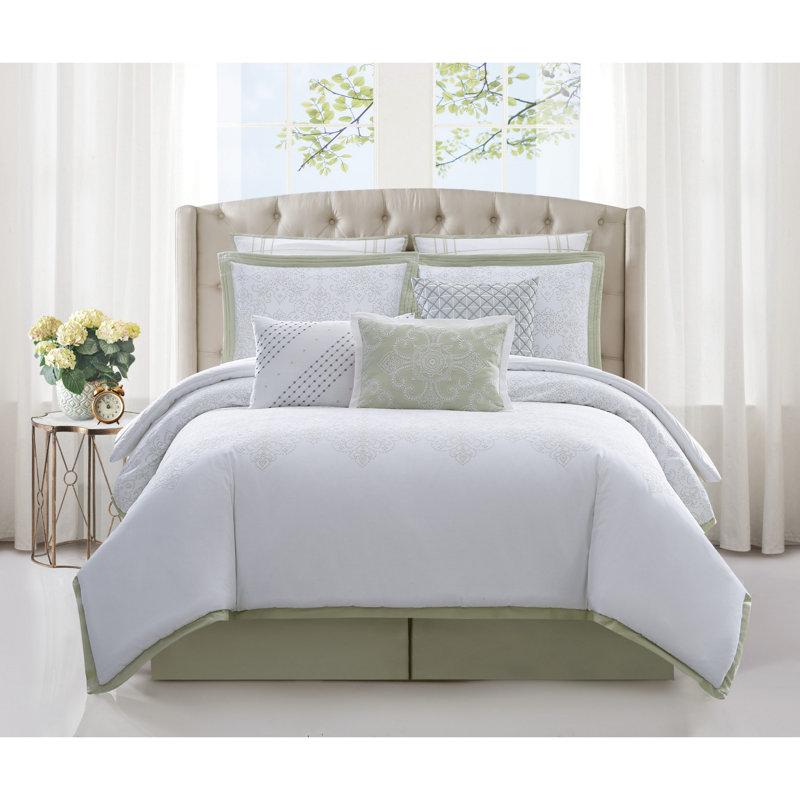 Charisma Eyelet Comforter Set Wayfair